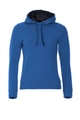 Dames Hoodie Clique Classic Kobalt